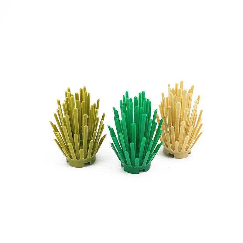 100G Petites Particules Briques de Construction pour Buissons 6064 52208 Base Scène DIY Compatible Herbe Mini Briques Cadeau Créatif Enfants Enfant Jouets
