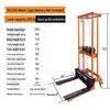 Kedhe 200kg Mini Hydraulic Pallet Stacker with 12V Winch CN Plug (adapter Included)