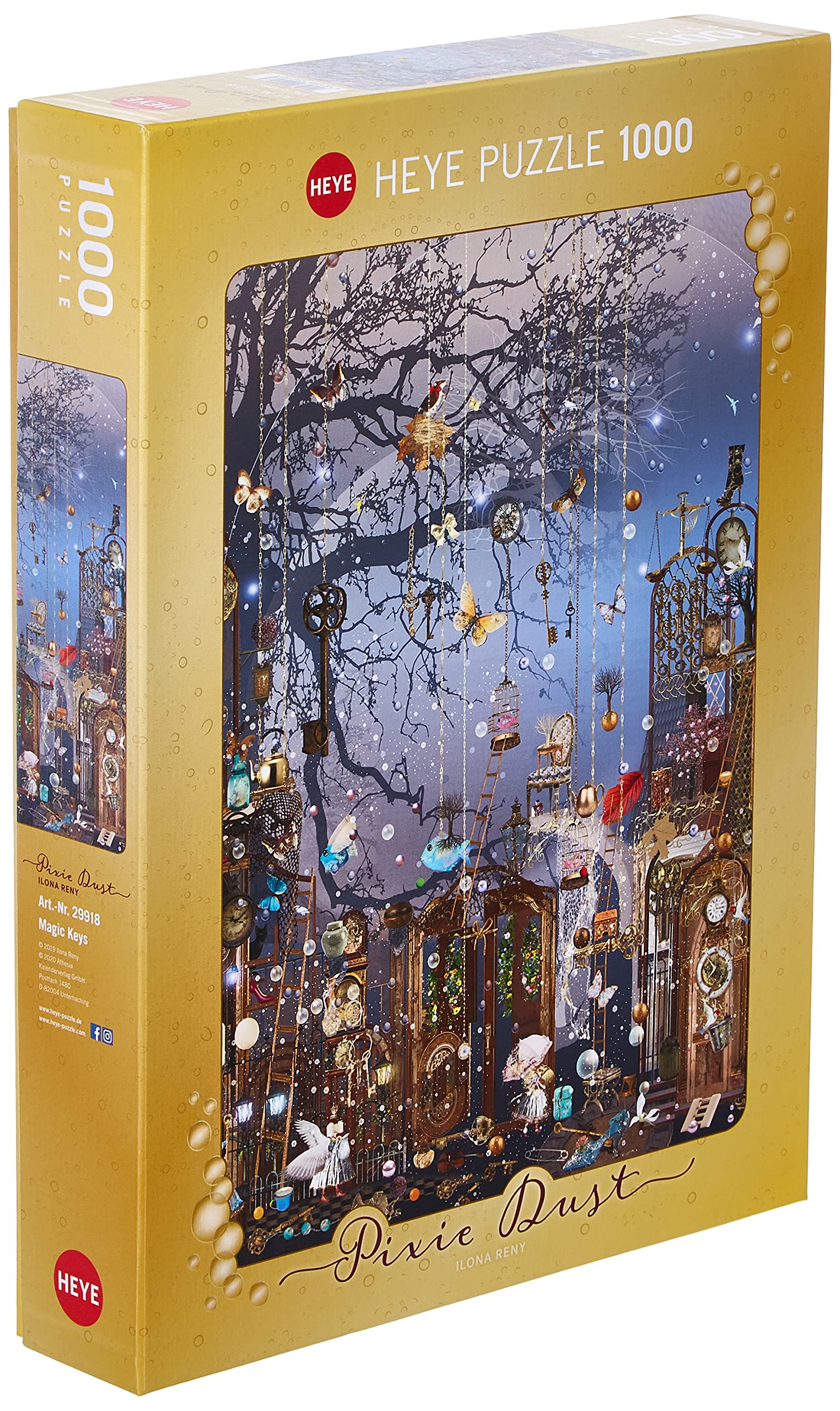 

HEYE Puzzle 1000-Piece Ilona Reny: Magic Keys 50x70 cm 29918
