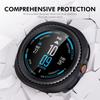 ENKAY HAT PRINCE For Samsung Galaxy Watch8 Classic 46mm Case with PMMA Screen Film TPU Watch Cover