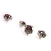Les Trésors De Lily [J6209] - 3 Pairs of Red 'Crystal' Earrings