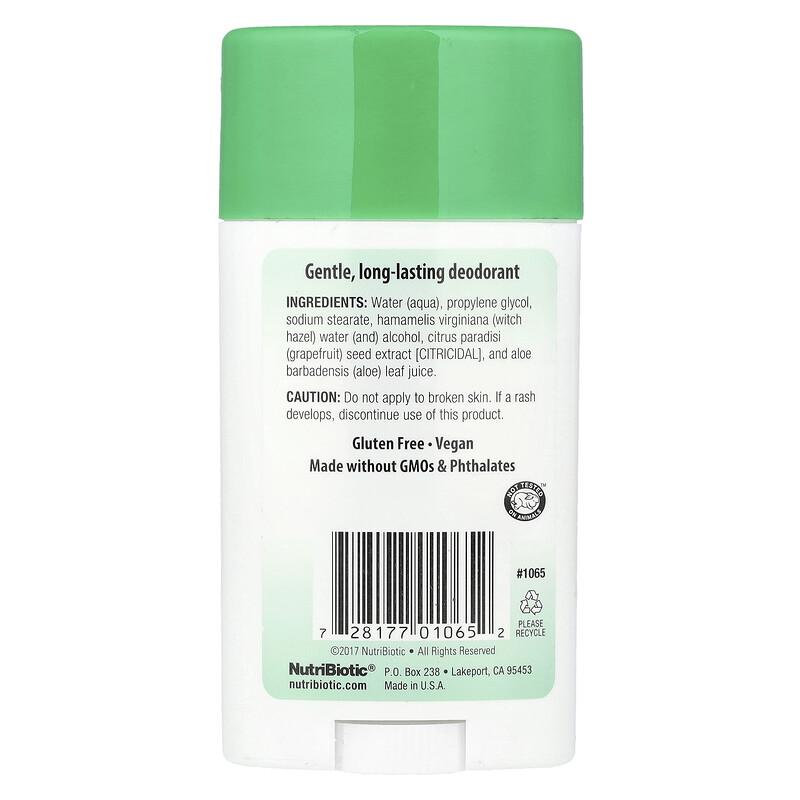 Deodorant, Unscented, 2.6 Oz (75 G)