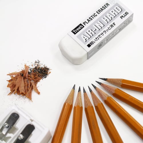 Plus Eraser Air-in Hard M 26g ER-100AH Box of 20 36-42420
