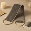 2x Back Scrubber For Shower – Bamboo Linen Charcoal