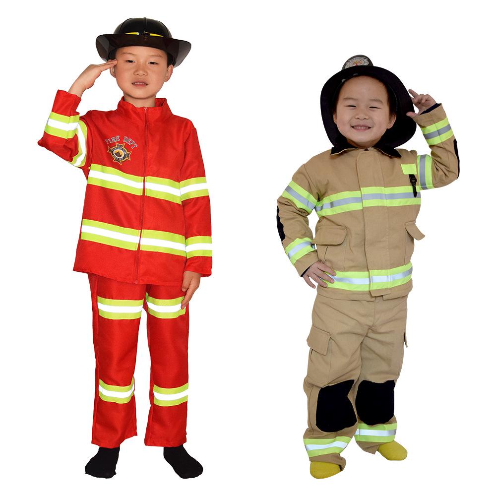 Kids' Firefighter Role-Play Costume