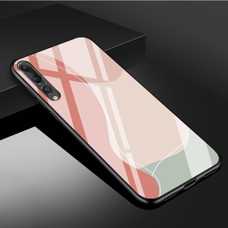 

Чехол для телефона Art Retro Abstract Geometry empered Glass для Huawei P20 P30 P40 P40 Lite Pro Psmart Mate 20 30 Cover Shell Mate 30 Pro