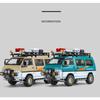 1/24 Mitsubishi Delica Mini Off Road VAN RV Alloy Car Model Sound and Light Children's Toy Collectibles Birthday Gift