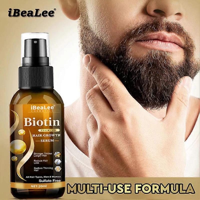 Biotin hair growth spray anti hair loss fast regeneration scalp treatment essence