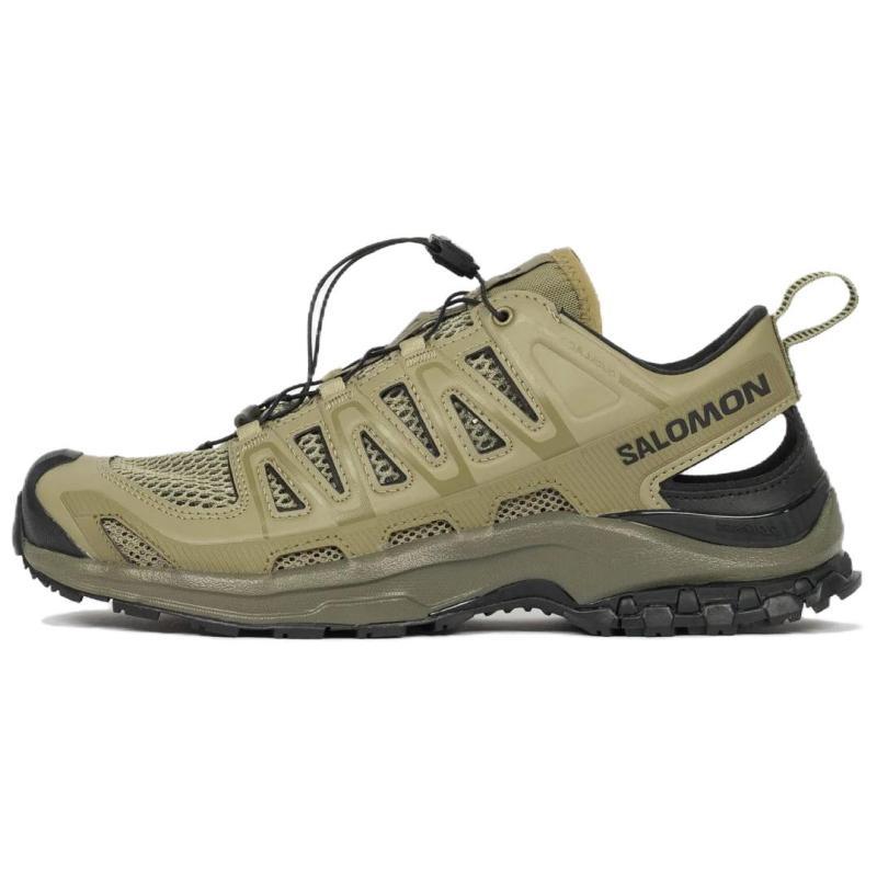 SALOMON XA PRO 3D Slip Resistant And Breathable Outdoor Shoes Men's Olive Green Sneakers 477399