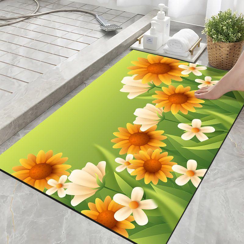 Kieselgur-Fußmatte Badezimmer saugfähige Matte Badezimmer Küche Eingangstür Haushalt schnelltrocknend rutschfest Matte kann zugeschnitten werden