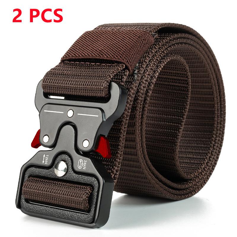 Genuine Tactical Belt Quick Release Outdoor Military Belt Soft Real Nylon Sports Accessories Men And Women Black Belt