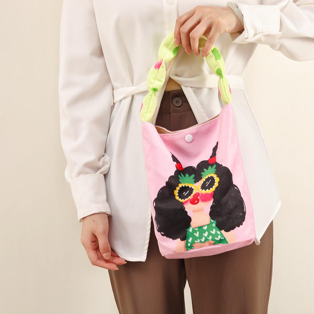 Handbag Small Tote Bucket Bag High-End Mini Crossbody Cute Little Girl Pet Bag Handheld Bag