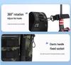 Versatile Fishing Waist & Crossbody Rod Bag with Multi-Functional Design