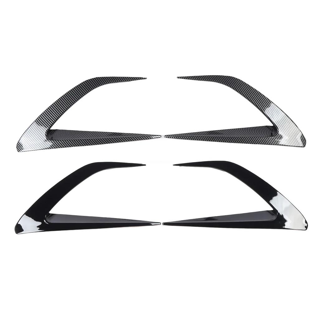 Air Vent Splitter Trim Stylish Look Auto Front Air Vent Splitter Improved Airflow Front Bumpe for MX-5 Miata ND 2016 and Later