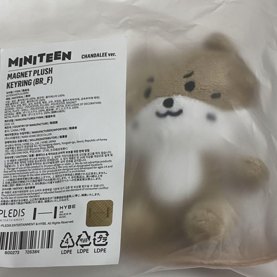 

[USED] SEVENTEEN miniteen magnetic key ring Dino Chandari