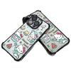 Sanrio TK Full Coverage Electroplated Black Case for Apple 14PM
