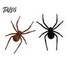 PLA Spider Decoration 1/4/8Pcs 3D Refrigerator Magnet for Halloween, Scary Fake Realistic Halloween Decor Magnetic Decoration, Prank Props,