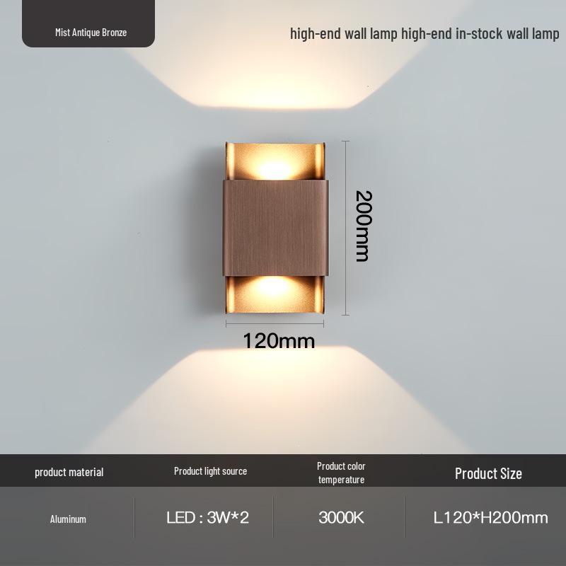 Modern Minimalist Luxury Wall Lamp for Living Room, Bedroom, or Stairway