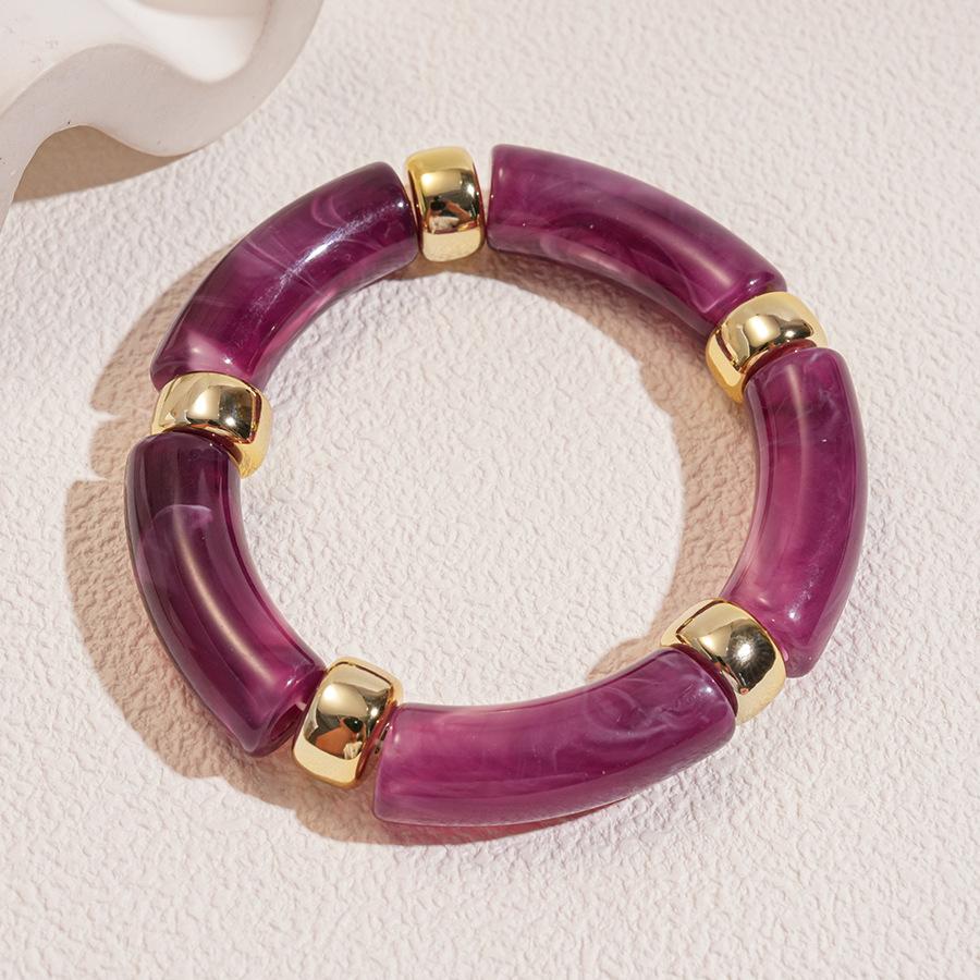 Acrylic Dimming Splicing Bracelet Personalized Bracelet Fashion Unique Temperament Jewelry