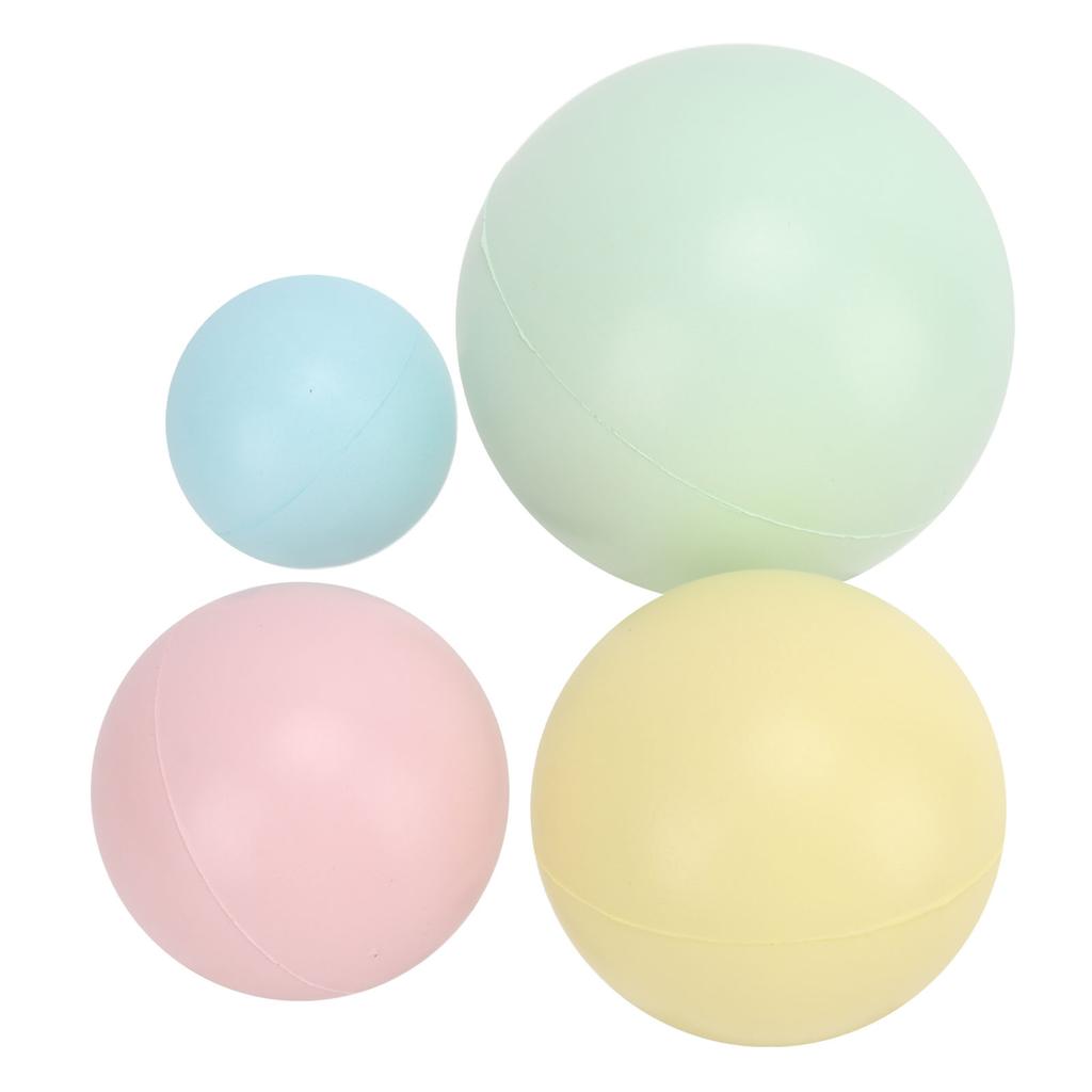 4Pcs Hand Exercise Balls Piano Finger Training Grip Strengthening Muscle Squeeze Egg Trainers