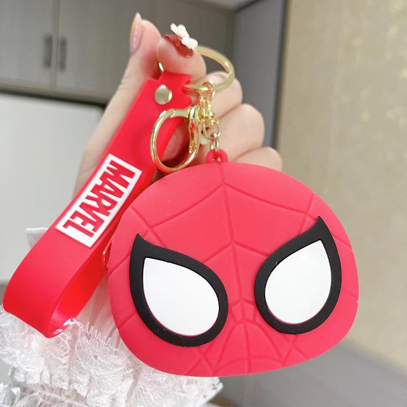Cartoon Animal Silicone Keychain Bag - Kids' Coin Purse & Toy Pendant