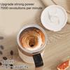 USB Rechargeable Mixing Coffee Mug Automatic Stirring Cup with Digital Temperature Display for Office and Home Use