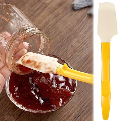2 st/set Silikongrädde Bakspatel Värmebeständig non-stick Smörskrapa Miniredskap för blandning av syltkaka Köksredskap