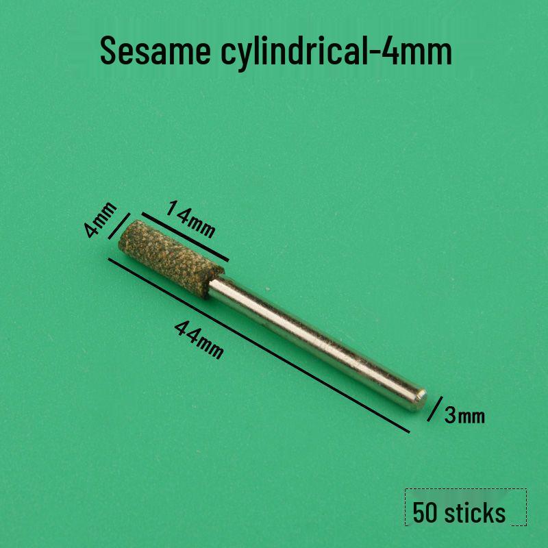 

100-Piece Sesame Sponge Eraser & Polishing Grinding Heads for Electric/Hand Drills