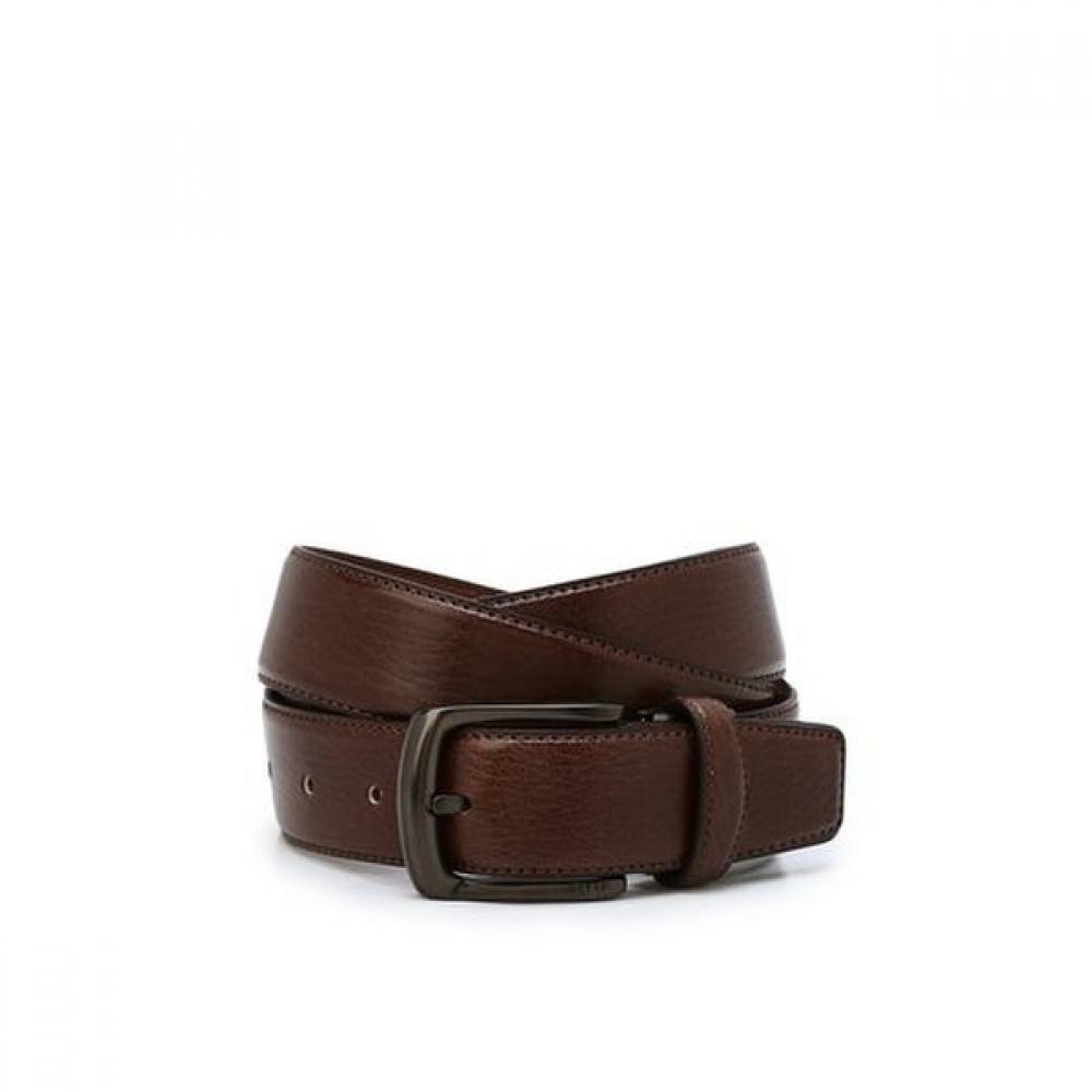 Daks Brown Premium Cowhide Bizo Belt Dbbe6e060w3