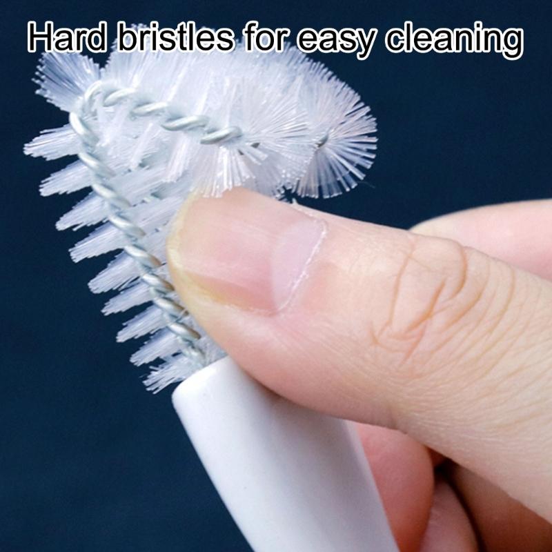 Multipurpose Plastic Pet Cage Brush Featuring Scraping Tool Easyly Grip For Bird Habitat Sanitization