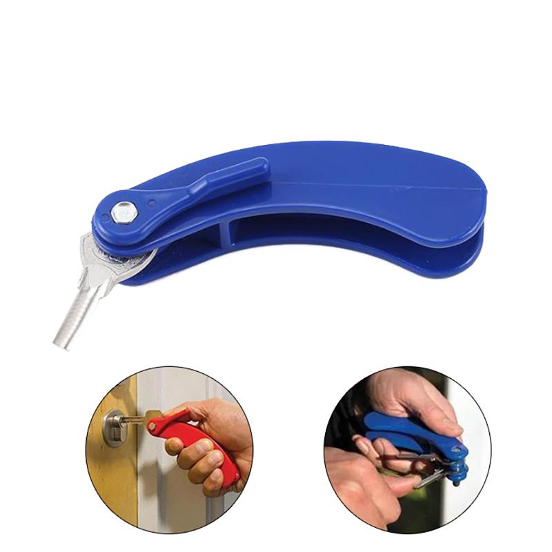 Türöffnerhilfe Schlüsselhilfe Dreherhalter Türöffnungsunterstützung mit Griff für Arthritis-Hände ältere und behinderte Menschen Schlüsselhilfehalter