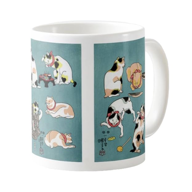 

Utagawa Jin no Photo Mug 3 types of Kuniyoshi s Tetazu Uchi Mug (Ukiyo-e Series) (B paintings)
