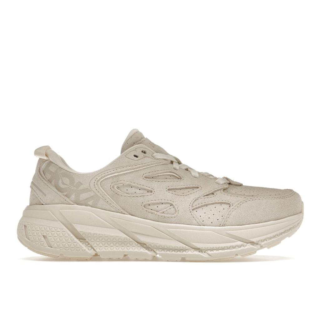 HOKA Clifton L Suede Eggnog Unisex Tenisky Krémové 1122571-EEGG