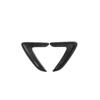 For 3-18 BMW 3Series F30 Fender Side Air Vent Outlet Cover Trim Carbon Look ABS