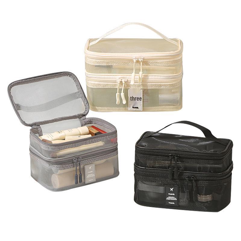 Large Capacity Portable Makeup and Skincare Travel Bag