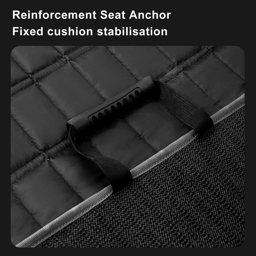 Hundeautositzbezug für Rücksitz Vordersitz Wasserdichte Haustier-Autositzmatte Abnehmbare Hundematte Multifunktionales Design Robustes Gewebe