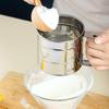 Handgehaltener halbautomatischer Mehlsieb aus Edelstahl zum Backen