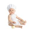 [LYING] Kids' Chef Cosplay Halloween Costume, Kids Chef Hat and Apron 2-Piece Set for Boys and Girls, Chef Costume, Transformation Accessory, Chef