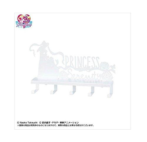 

Настенная полка Sunstar Sailor Moon Princess Serenity с крючками (Доступна установка на винт или магнит) белый