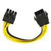 6-Pin to 8-Pin Converter Extension Cable PCI-E Power for Video Card Graphics