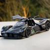 1/32 Aston Martin Valkyrie Alloy Sports Car Model Diecast Metal Racing Car Vehicles Model Sound and Light Simulation Collection Kids Toy Gift