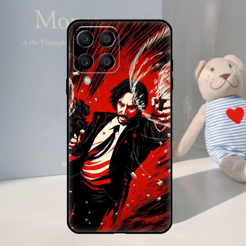 John Wick For Samsung Galaxy M21 M11 M31 M13 M33 M35 M53 M55 M15 M14 M34 M54 M12 M32 M52 M06 M16 Case