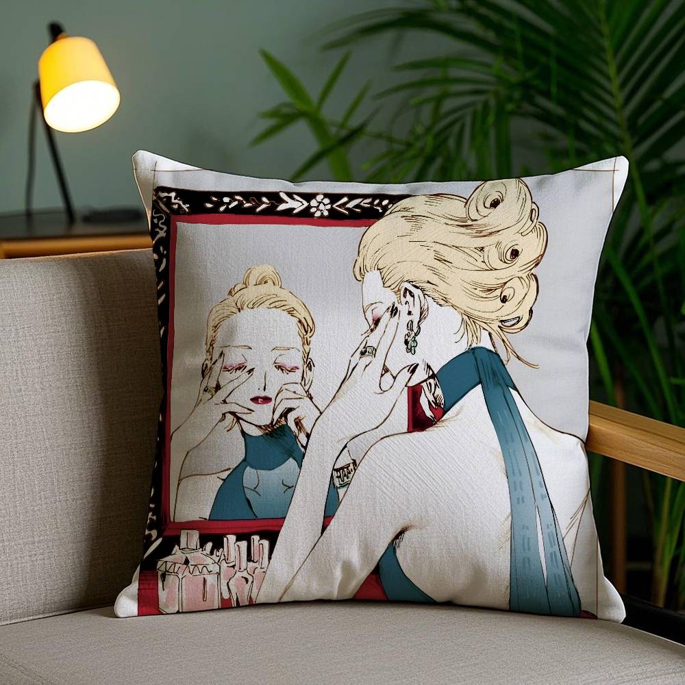 V-veil Pillow Case Anti-dustmite Invisible Zipper Sofa Bed