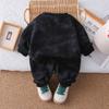 Kids Casual Long-Sleeve Set, Comfortable Daily Wear Outfits