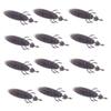 2 Pack Artificial Baits Wobblers Soft Lures Worm Floating Fishing Lures for Pike Swimbait Fishing Tackle Accessory