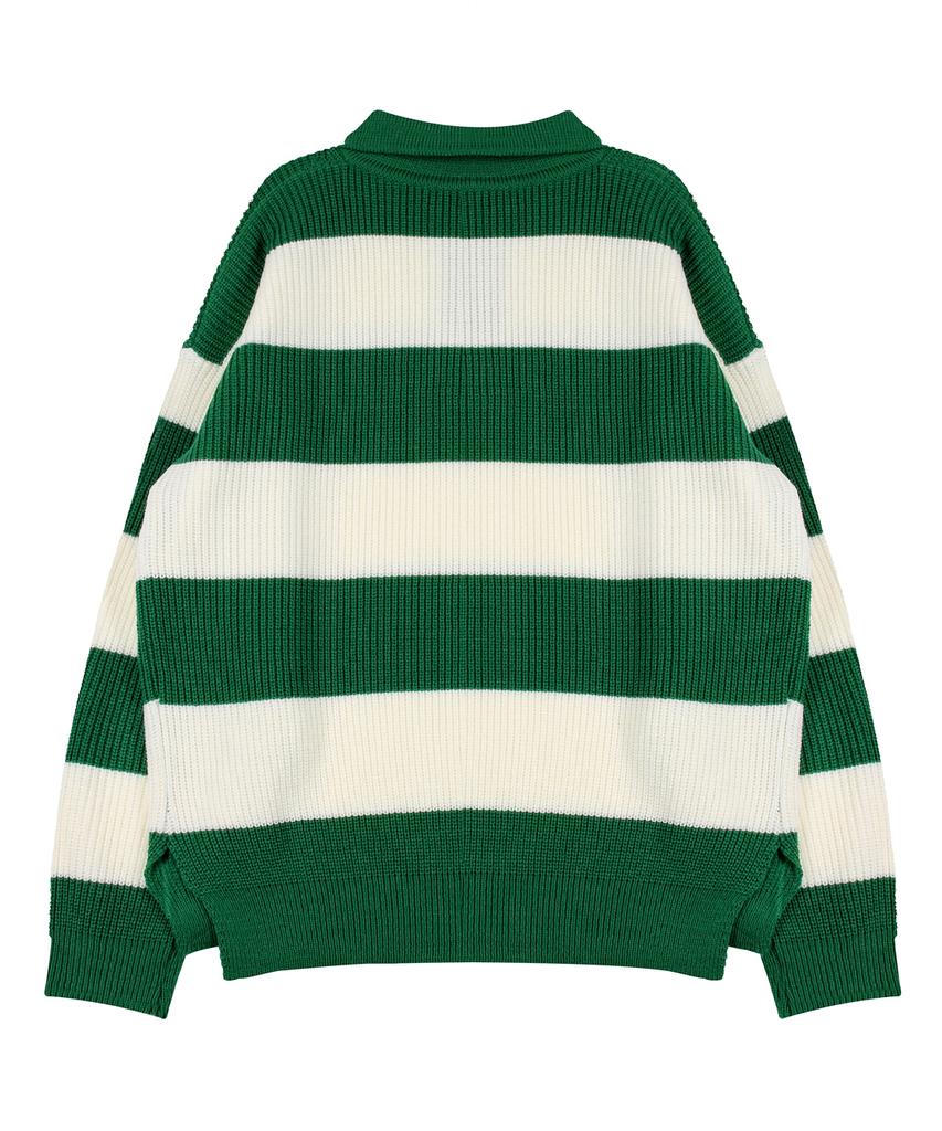 NODU Bold Rugby Hazzi Knit [Green]