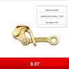 Electrician Wire Puller Tensioner Wire Rope Jammer Tool 0.5T 1T 2T 3T Metal Wire Rope Clip Double Hook Wire Tightener Power