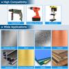 Uxcell 100mm Dia TCT Hole Saw Carbide Tip Core Drill Bit Cutter Tools Drilling for Stainless Steel Metal
