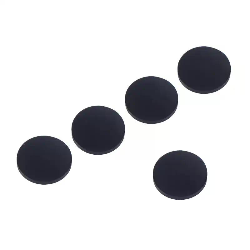 5 PZ Filtro Passa Lunga Onda Infrarossa Alta Qualità Nero 780-1600nm Rotondo Diametro=11mm Spessore=1.0MM Per Fotocamere IR Lenti per Scheda M12