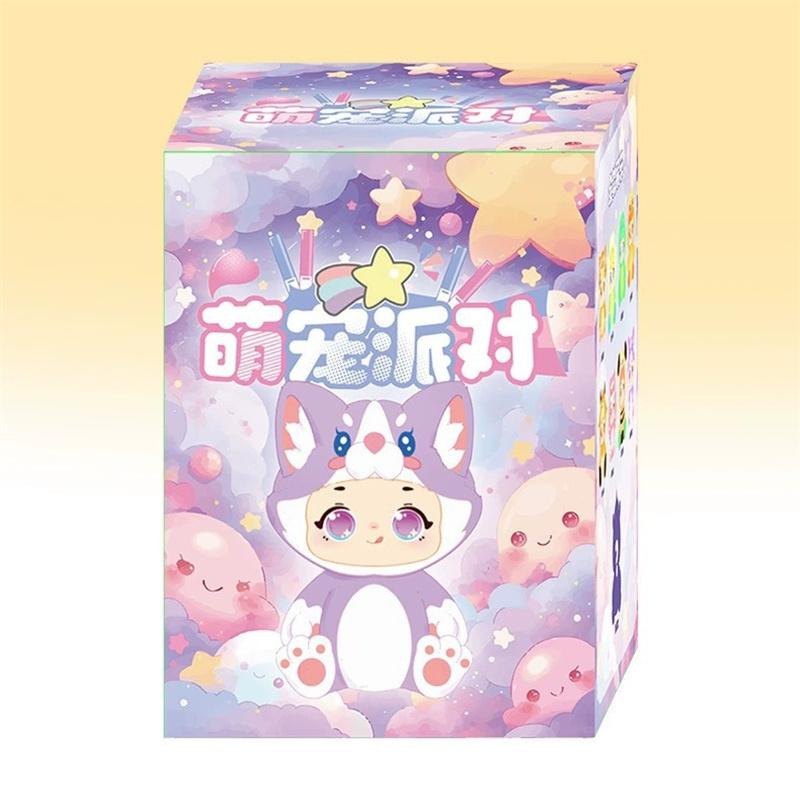 Série Fête d'Animaux Mignons Peluches Figurines Boîte Aveugle Jouets Boîte Mystère Ornements d'Animaux en Peluche
